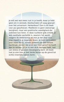 Mediteren zonder te zweven achterzijde