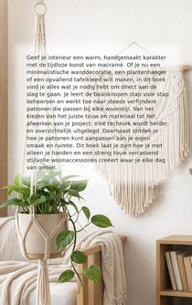 Macramé voor de moderne woning achterzijde