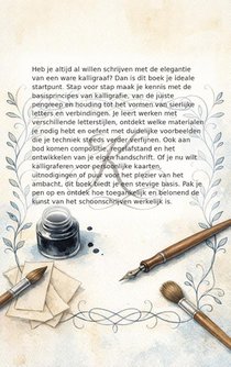 Kalligrafie voor beginners achterzijde