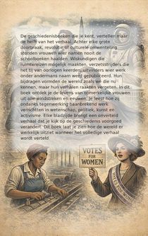 Onbekende vrouwen die geschiedenis maakten achterzijde