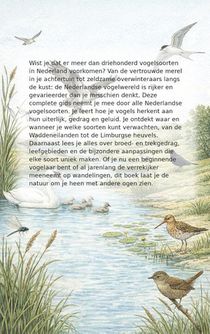 Vogels van nederland achterzijde