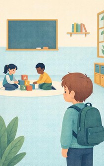 Hoogsensitief kind op school achterzijde