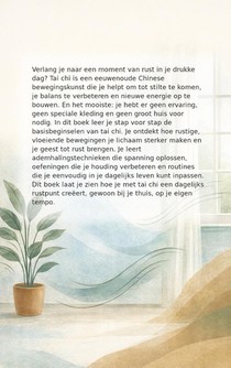 Tai chi voor thuis beginners achterzijde