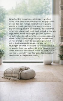Yin yoga voor herstel achterzijde