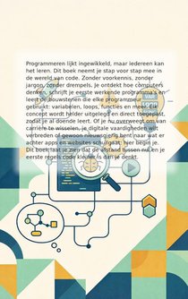 Je eerste regels code achterzijde