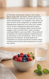 Kleine gewoontes voor een gezonder gewicht achterzijde