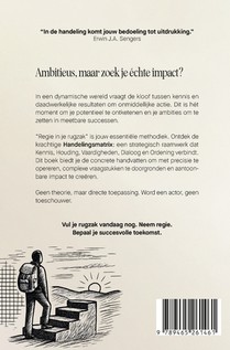 Regie in je rugzak achterzijde