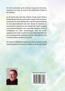 Grote vragen over het leven, universum en alles achterzijde
