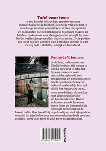 Tafel voor twee achterzijde