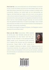 Nooit meer les achterzijde