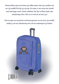 Tati Api en de koffer achterzijde