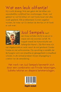 De olifant, de kikker en de kip achterzijde