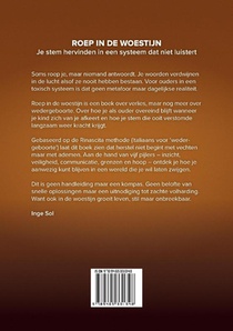 Roep in de woestijn achterzijde