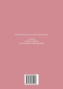 Nooit meer schrijven achterzijde