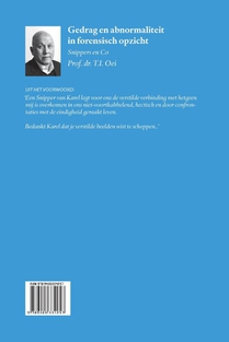 Gedrag en abnormaliteit in forensisch opzicht achterzijde