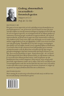 Gedrag, abnormaliteit en actualiteit - forensisch gezien achterzijde