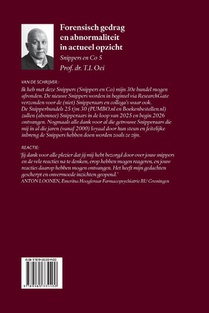 Forensisch gedrag en abnormaliteit in actueel opzicht achterzijde