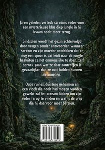Scream en de vloek van de Jungle achterzijde