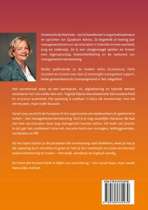 Begin vandaag aan het secretariaat van morgen achterzijde