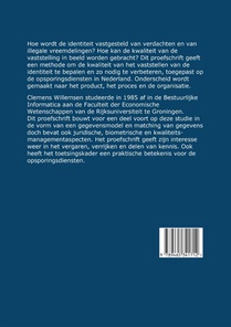 Identiteitsvaststelling van verdachten en illegale vreemdelingen door opsporingsdiensten achterzijde