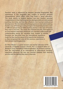 A little less balance in new teachers' professional development achterzijde