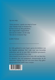 Alle gekheid in een fopje achterzijde