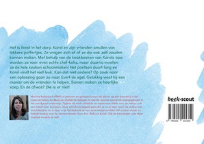 De avonturen van Sam, Eva, Bella en Karel achterzijde