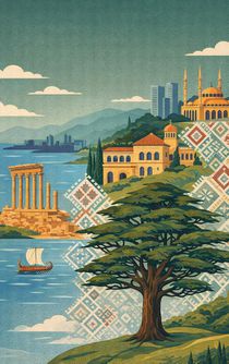 Alles over Libanon achterzijde