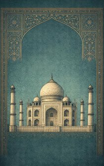 Alles over de Taj Mahal achterzijde