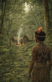 Alles over Onontdekte Stammen achterzijde