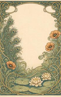 Alles over Art Nouveau achterzijde