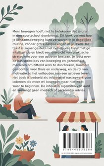 Meer bewegen in je dagelijks leven achterzijde