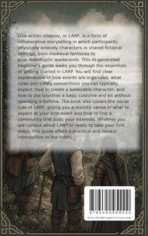 Be Who You Want: LARP for Beginners achterzijde