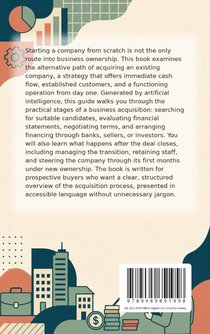 Buying a Business Instead of Starting One achterzijde