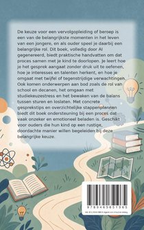 Beroepskeuze van je kind begeleiden achterzijde