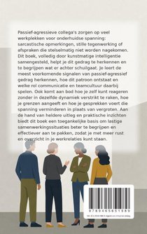 Passief-agressieve collega's achterzijde