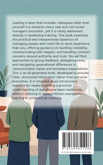 Managing People Older Than You achterzijde