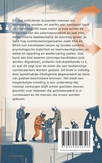 Astronauten selecteren en afwijzen achterzijde