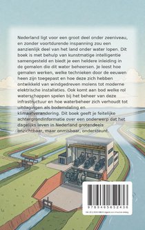 Gemalen die het land droog houden achterzijde