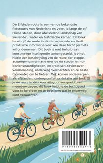Elfstedenroute fietsen in de zomer achterzijde