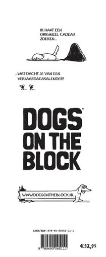 Dogs on the Block achterkant