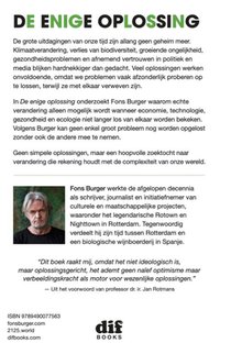 The Only Possible Solution achterzijde