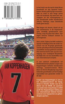 Bram Breedveld spits van Oranje achterzijde