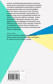 De kunst van kritiek achterzijde