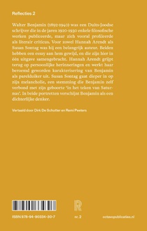 Walter Benjamin achterzijde