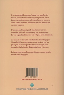 De organen innerlijk gezien achterzijde