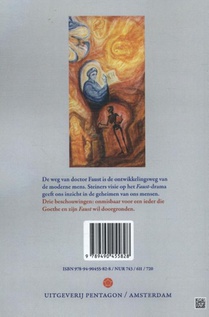 Goethe en zijn Faust achterzijde