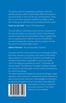 Five frustrations of project managers achterzijde