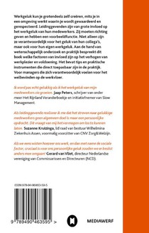 Leidinggeven aan geluk achterzijde