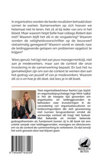 Leidinggevenden zijn Contextmakers achterzijde
